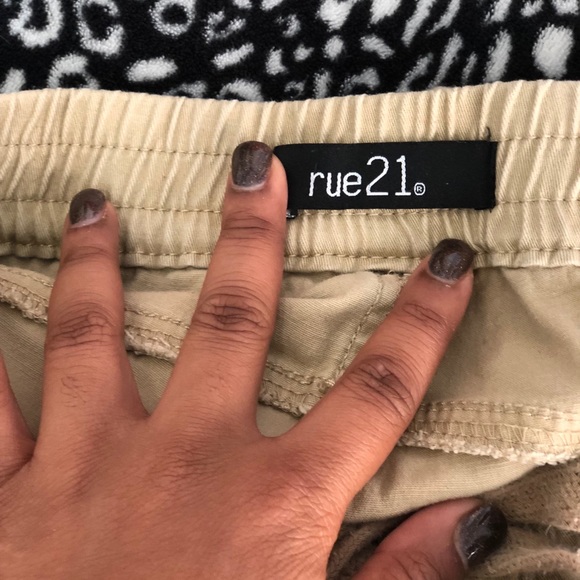 Khaki Cargo Joggers - Picture 3 of 3